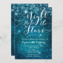 Search for starry lights invitations Celestial