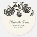 Search for save the date engagement stickers Vintage