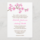 Search for pink cherry blossom wedding invitations Flowers