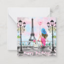 Search for paris note cards eiffel tower