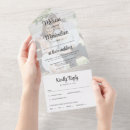 Search for tear off rsvp invitations Calligraphy