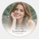 Search for graduate photo stickers Graduation thank you