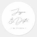 Search for black and white name stickers Calligraphy