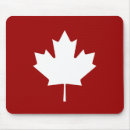 Search for maple leaf mousepads Canada