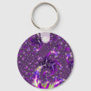 Search for vibrant colour key rings Purple