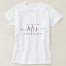 Search for monogram wedding tshirts Modern typography