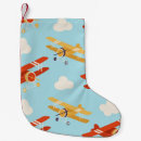 Search for airplane christmas stockings Biplane