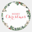 Search for rustic christmas stickers Holly berries