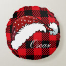 Search for black santa cushions Buffalo plaid