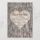 Search for birch tree save the dates Carved heart