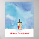 Search for snowman posters Winter scene