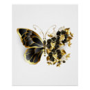 Search for butterfly posters Gold