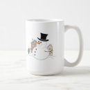 Search for snowman illustration mugs Christmas tree