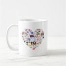 Search for heart music mugs Singer