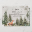 Search for pine tree save the dates Woods
