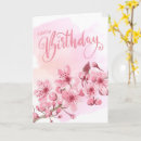 Search for sakura birthday cards For her