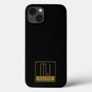 Search for create your own logo iphone cases Black