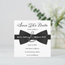 Search for black tie save the dates Sophisticated