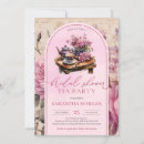 Search for shabby chic tea party invitations Romantic teapot teacup china