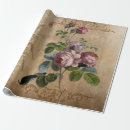 Search for vintage rose wrapping paper Classy