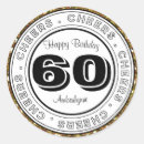 Search for black white gold birthday stickers Glitter