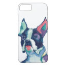 Search for boston terrier dog iphone cases Pink