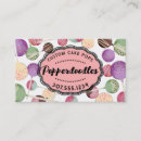 Search for cake pops business cards Pastry chef