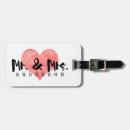 Search for wedding luggage tags Honeymoon