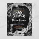Search for skeleton baby shower invitations Spooky