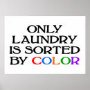 Search for sorting posters Laundry