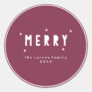 Search for winter address stickers Merry