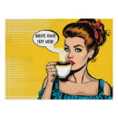 Search for retro coffee posters Woman