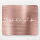 Search for rose gold mousepads Modern