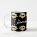 Search for gold kiss mugs Glamourous