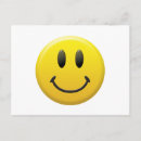 Search for smily face postcards Yellow