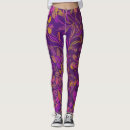 Search for floral leggings Purple