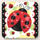 Search for ladybug coasters Black
