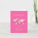 Search for map baby shower invitations Passport