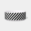 Search for black and white striped dog bowls Pattern