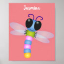 Search for dragonfly illustration posters Bug