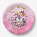 Search for purple and gold plates Butterflies