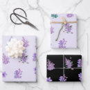 Search for lilac flower wrapping paper Purple