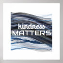 Search for kindness matters posters Watercolor