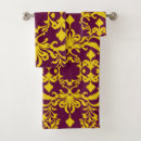 Search for burgundy and gold bath towels Vintage