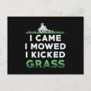 Search for mower postcards Garden