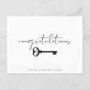 Search for congratulations on your new home postcards Real estate agent