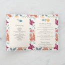 Search for boho wedding programs Wildflowers