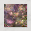 Search for woodland fairy fairy in the forest business cards Vintage