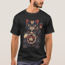 Search for maneki neko tshirts Asian