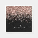 Search for pink and gold napkins Girly